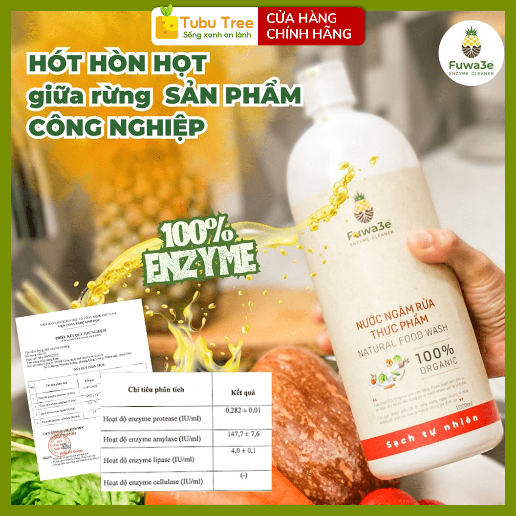ngâm rửa thực phẩm fuwa3e