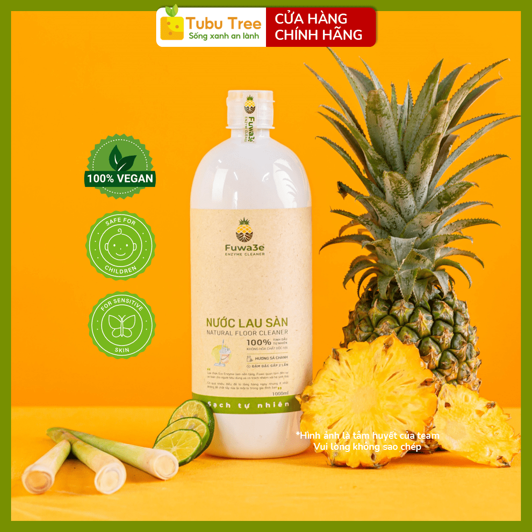 Nước lau sàn Fuwa3e hương quế