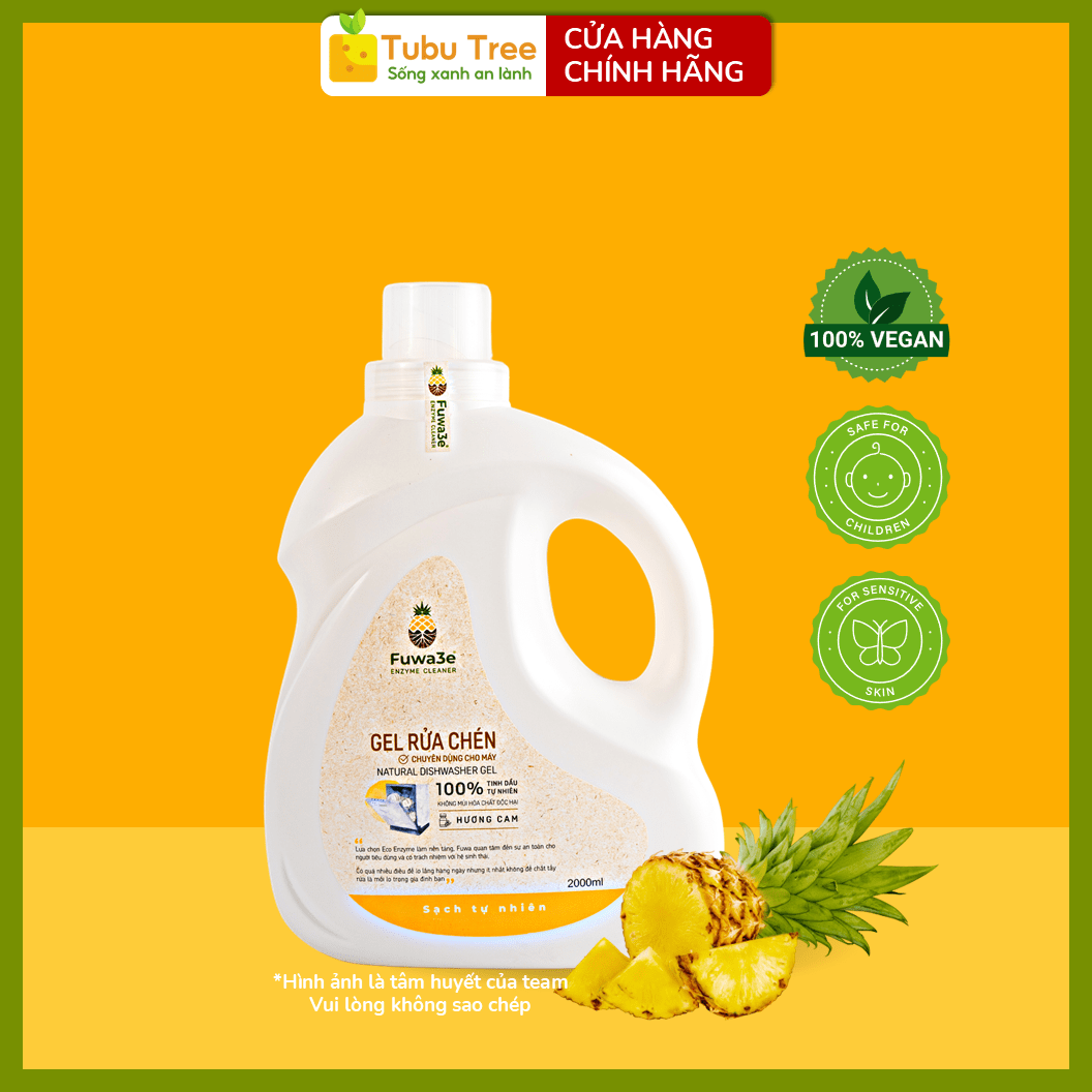 Gel rửa chén cho máy Fuwa3e