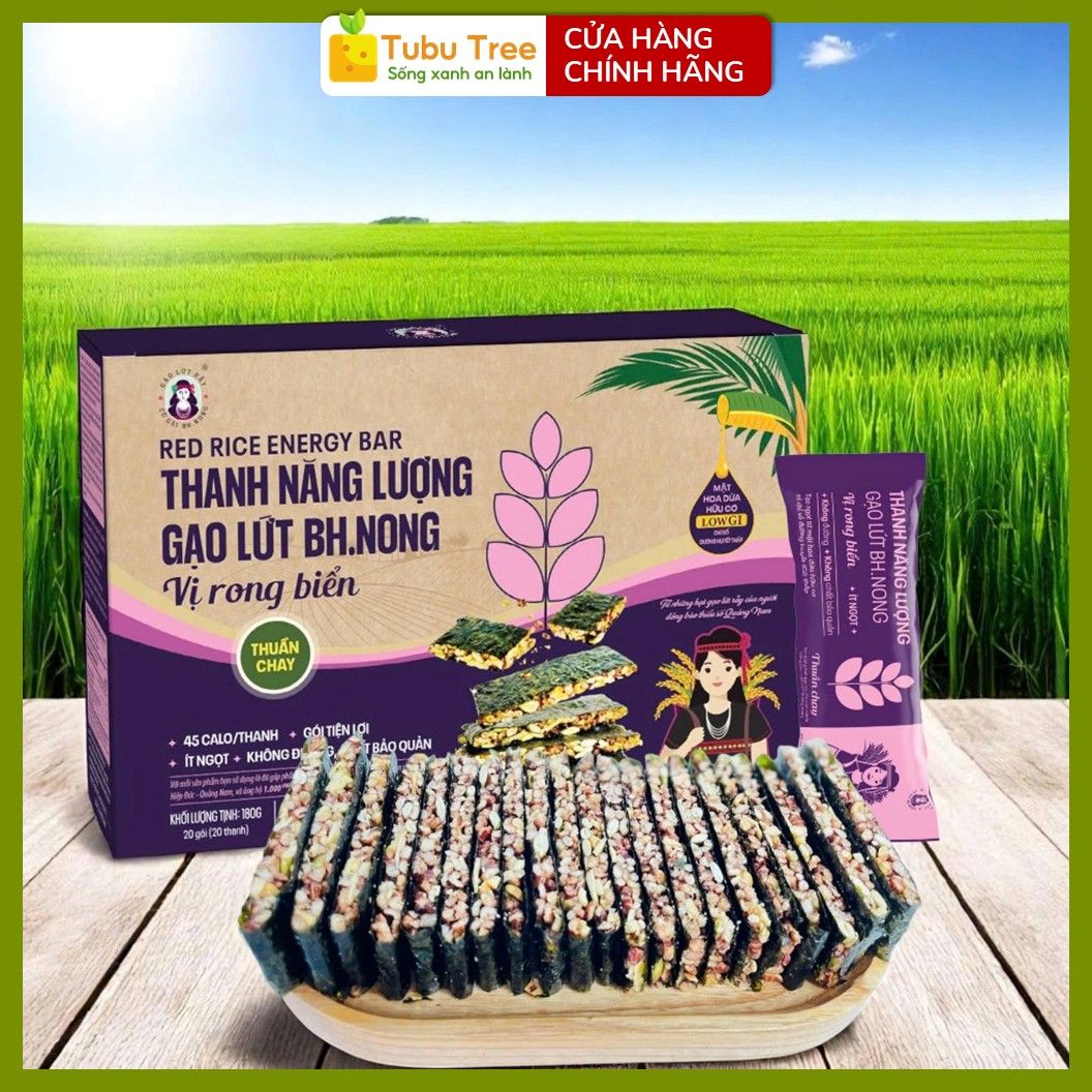 Thanh Gạo Lứt Rong Biển