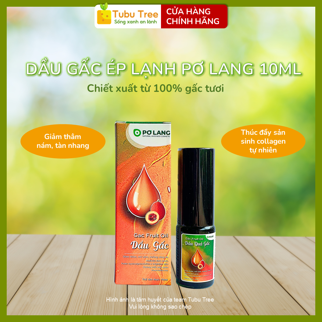 Dầu Gấc Nguyên Chất Pơ Lang