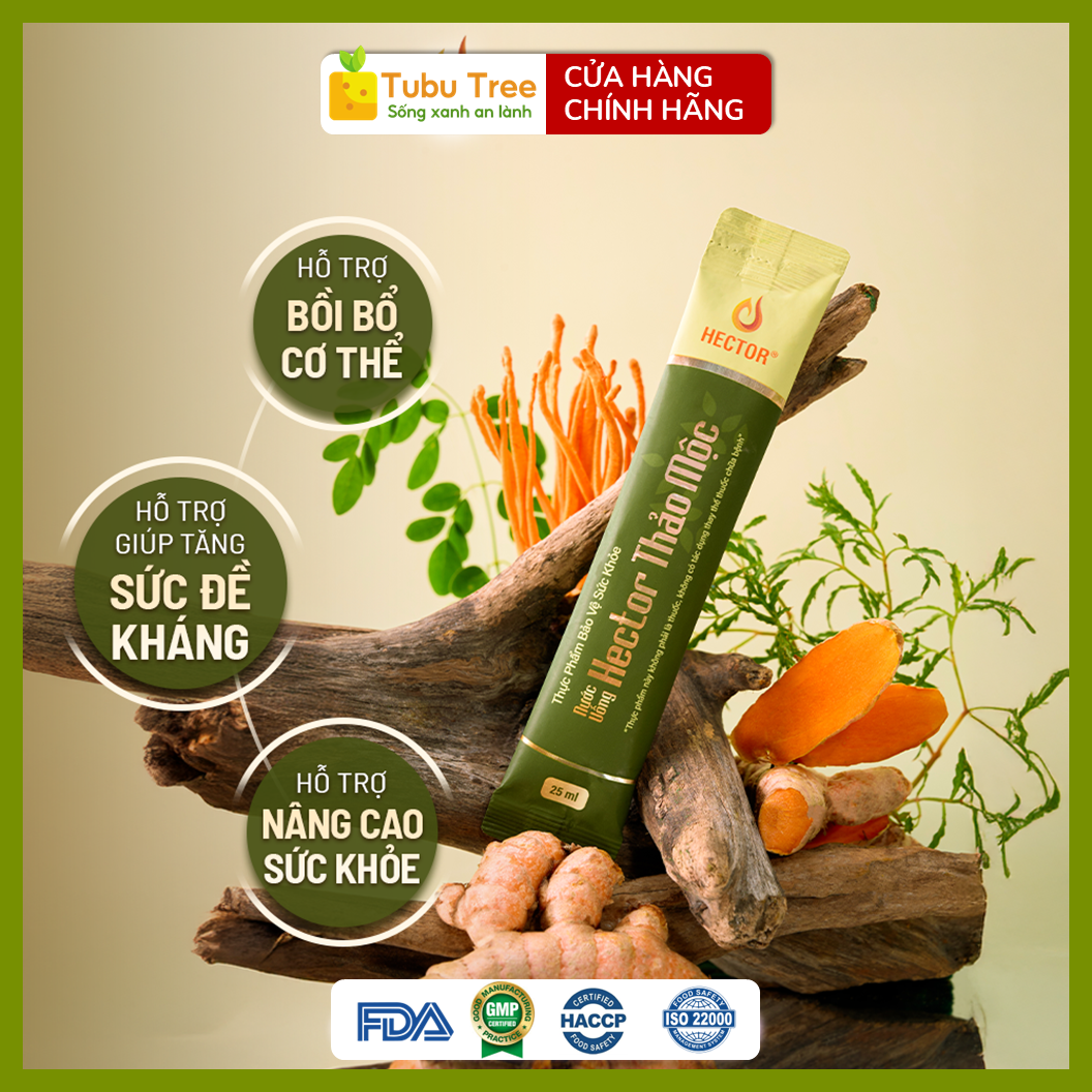 Nước Uống Đông Trùng Hạ Thảo Hector Thảo Mộc