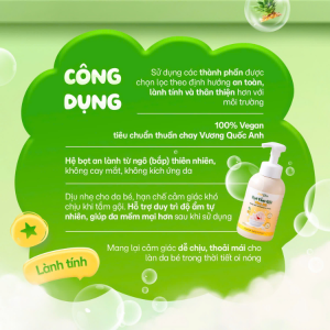 BỌT TẮM GỘI CHO BÉ PINEBOO