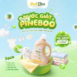 NƯỚC GIẶT HỮU CƠ CHO BÉ PINEBOO