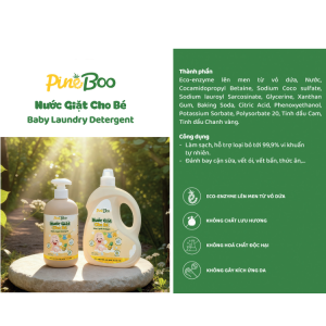 NƯỚC GIẶT HỮU CƠ CHO BÉ PINEBOO
