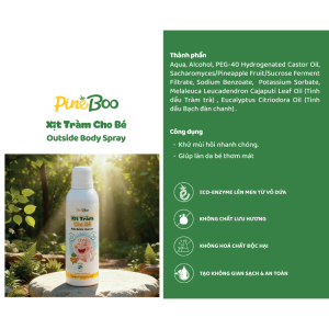 Xịt Tràm Cho Bé PineBoo