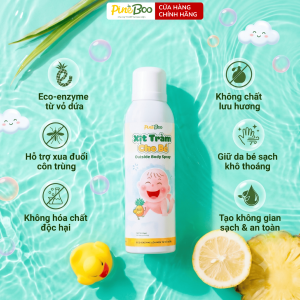 Xịt Tràm Cho Bé PineBoo